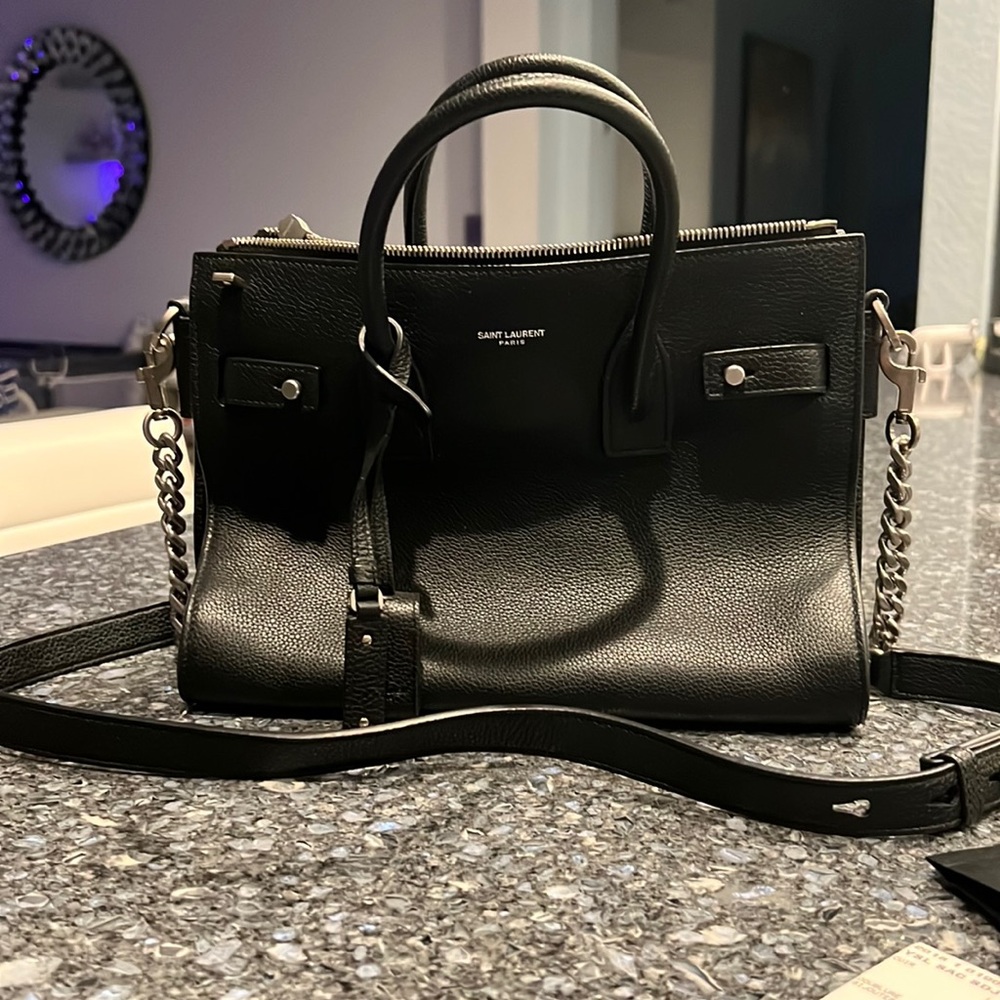 Saint Laurent Sac Black Bag